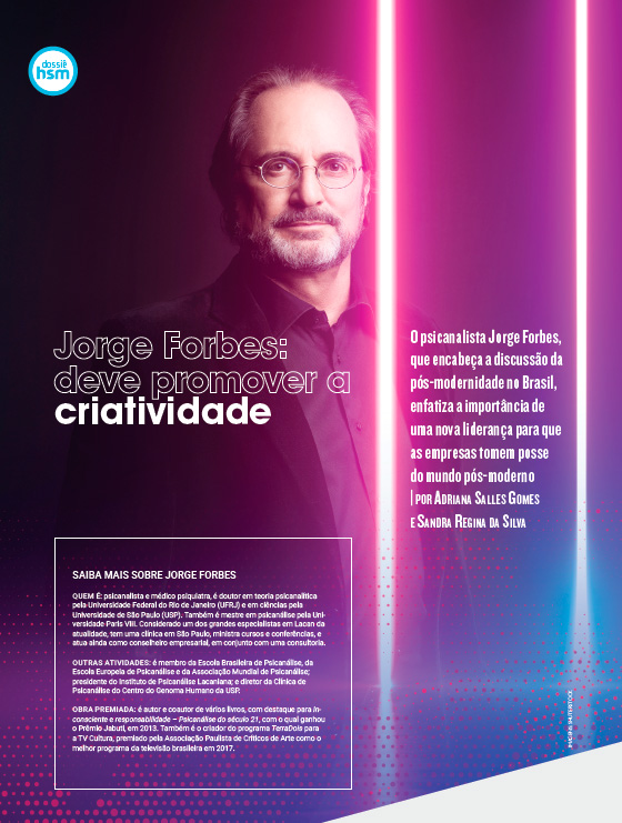 Revista HSM Management - Entrevista com Jorge Forbes